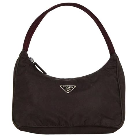 brown vintage Prada bag